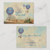 Visitekaartjes voor hot-pluggable ballonnen (Voorkant / Achterkant)