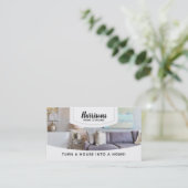 Visitekaartjes voor 'House Staging Slogans' (Staand voorkant)