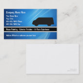 Visitekaartjes voor huisschildering (Voorkant / Achterkant)