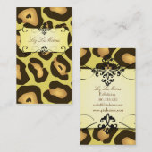 Visitekaartjes voor jaguar (Voorkant / Achterkant)