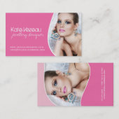 Visitekaartjes voor juwelenontwerper (Voorkant / Achterkant)