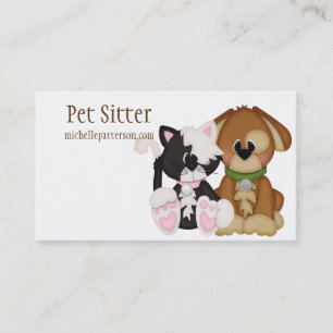 Visitekaartjes voor katten en honden