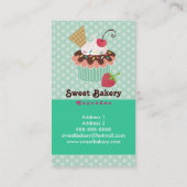 Visitekaartjes voor kersen en voor de vervaardigin (Achterkant)