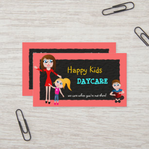 Visitekaartjes voor kinderdagverblijven