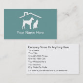 Visitekaartjes voor kinderverzorging (Voorkant / Achterkant)