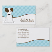 Visitekaartjes voor kinderverzorging (Voorkant / Achterkant)