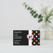 Visitekaartjes voor kinderverzorging (Staand voorkant)