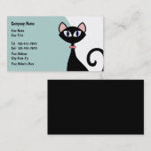 Visitekaartjes voor kinderverzorging (Voorkant / Achterkant)