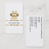 Visitekaartjes voor kinderverzorging (Voorkant / Achterkant)