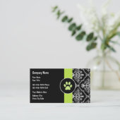 Visitekaartjes voor kinderverzorging (Staand voorkant)