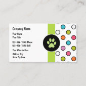 Visitekaartjes voor kinderverzorging (Voorkant)