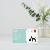 Visitekaartjes voor kinderverzorging (Staand voorkant)