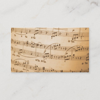 Visitekaartjes voor lakmuziek