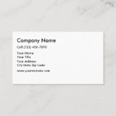 Visitekaartjes voor landschapsarchitectuur (Achterkant)