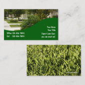 Visitekaartjes voor landschapsarchitectuur (Voorkant / Achterkant)