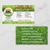 Visitekaartjes voor landschapsarchitectuur (Voorkant / Achterkant)