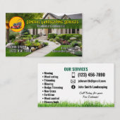 Visitekaartjes voor landschapsarchitectuur (Voorkant / Achterkant)