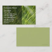 Visitekaartjes voor landschapsarchitectuur (Voorkant / Achterkant)