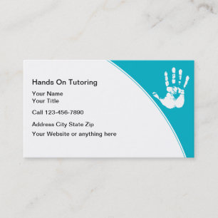 Visitekaartjes voor leerling