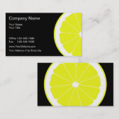 Visitekaartjes voor levensmiddelen (Voorkant / Achterkant)