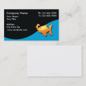 Visitekaartjes voor mariene aquarium (Voorkant / Achterkant)