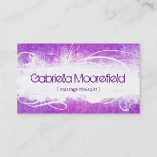 Visitekaartjes voor massagetherapie met Extreme Gr