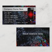 Visitekaartjes voor mobiele telefoons (Voorkant / Achterkant)