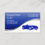 Visitekaartjes voor motorvoertuigen (Voorkant)