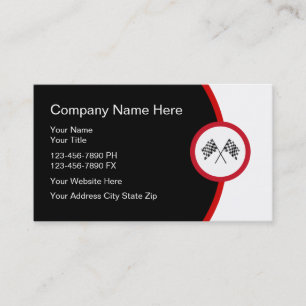 Visitekaartjes voor motorvoertuigen