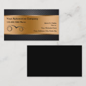 Visitekaartjes voor motorvoertuigen (Voorkant / Achterkant)