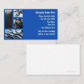 Visitekaartjes voor motorvoertuigen (Voorkant / Achterkant)