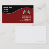 Visitekaartjes voor motorvoertuigen (Voorkant / Achterkant)