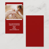 Visitekaartjes voor nageltechnici (Voorkant / Achterkant)