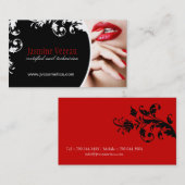 Visitekaartjes voor nageltechnici (Voorkant / Achterkant)