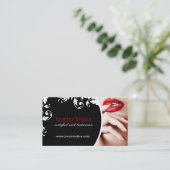 Visitekaartjes voor nageltechnici (Staand voorkant)