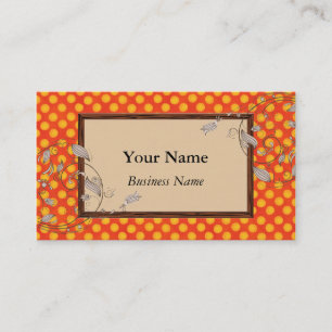 Visitekaartjes voor ontwerper