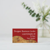 VISITEKAARTJES voor  ontwerper (Staand voorkant)