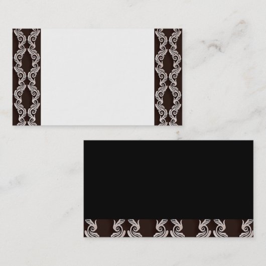 Visitekaartjes voor ontwerper (Voorkant / Achterkant)