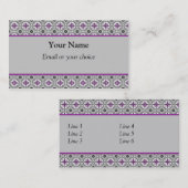 Visitekaartjes voor ontwerper (Voorkant / Achterkant)