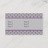 Visitekaartjes voor ontwerper (Achterkant)