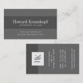  Visitekaartjes voor openbare aanklager (Voorkant / Achterkant)