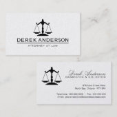  Visitekaartjes voor openbare aanklager (Voorkant / Achterkant)