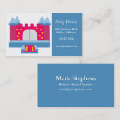 Visitekaartjes voor partijplanners (Voorkant / Achterkant)