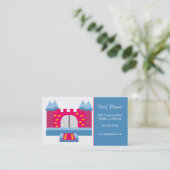 Visitekaartjes voor partijplanners (Staand voorkant)