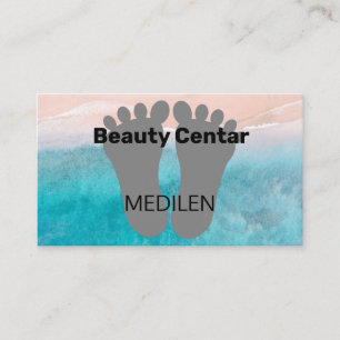 Visitekaartjes voor pedicure en manicure