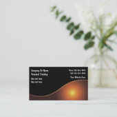 Visitekaartjes voor persoonlijke opleiders (Staand voorkant)