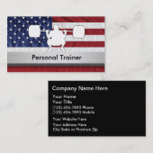 Visitekaartjes voor persoonlijke opleiders (Voorkant / Achterkant)