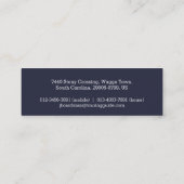 Visitekaartjes voor professionele fietsgeleiding (Achterkant)