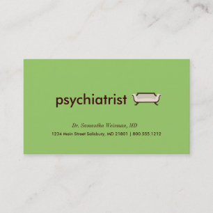 Visitekaartjes voor psychiaters