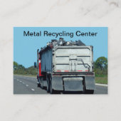 Visitekaartjes voor recycling van schroot (Voorkant)